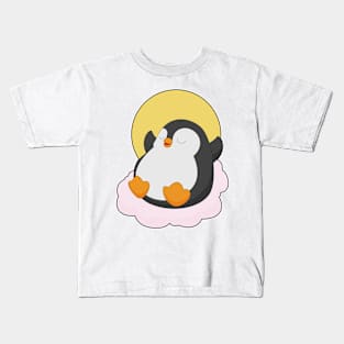Penguin Clouds Kids T-Shirt